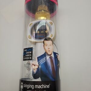 Gold Karaoke Microphone